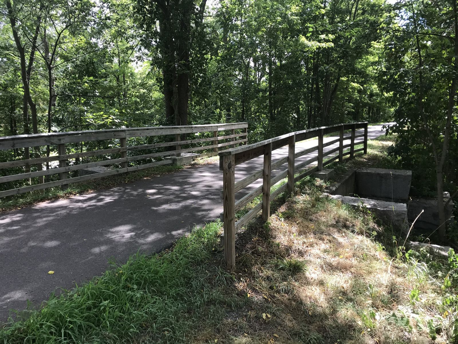 Cow tunnel on the Salem rail trail